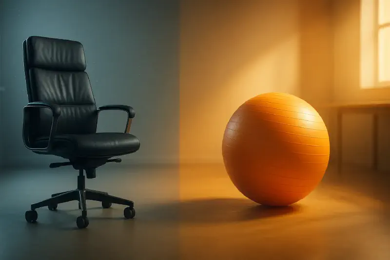 Featured image of post 从弹力球到无痛关节:你以为舒服的椅子,其实是“健康杀手”?