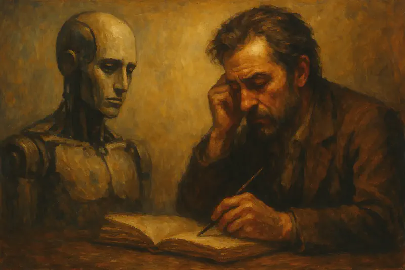 Featured image of post Why AI Can't Write the Story That Change Us